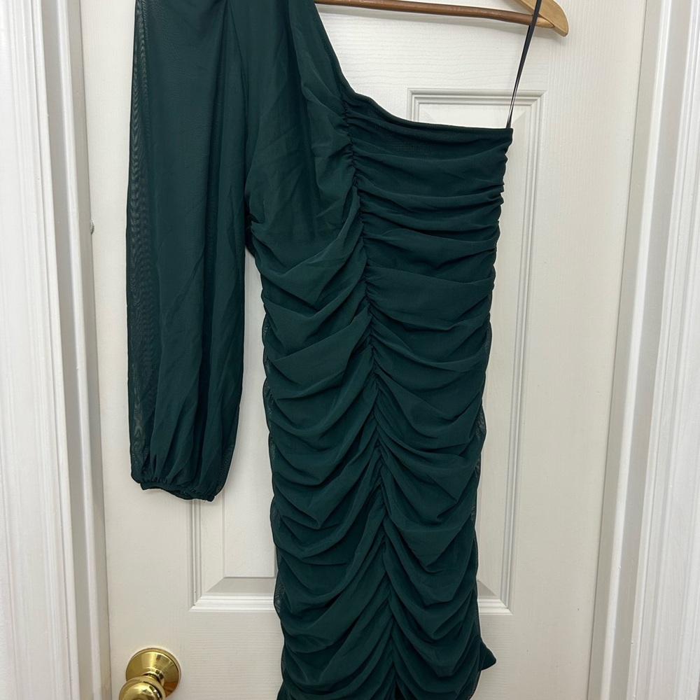 SHEIN Dark Green Dress